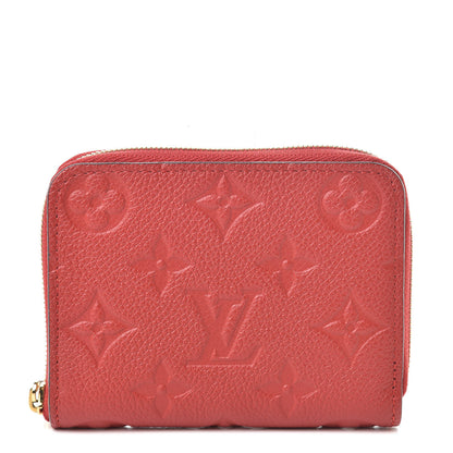 Louis Vuitton Empreinte Zippy Coin Purse Cherry 1 of 7