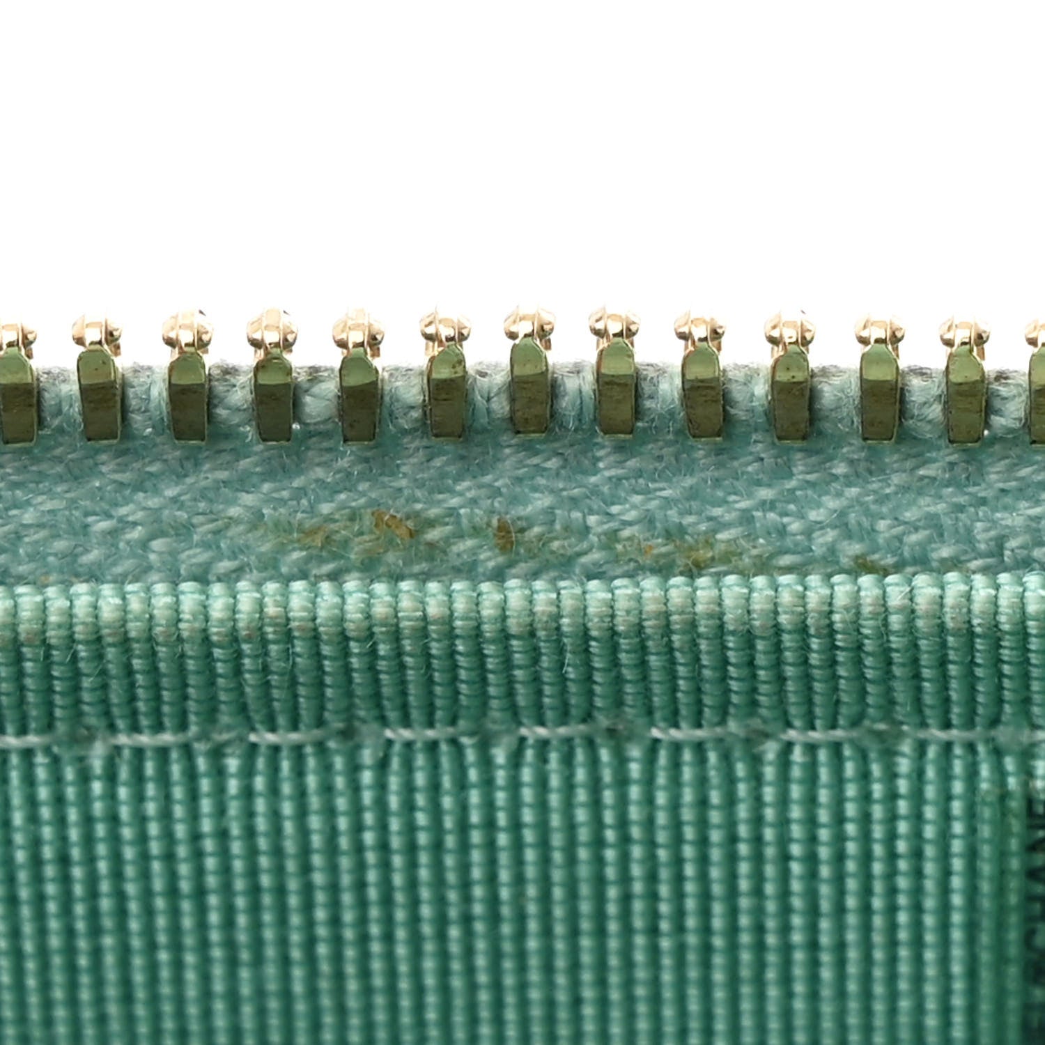 Chanel Iridescent Caviar Quilted Mini Pearl On Top Vanity Case With Chain Green 11 of 11
