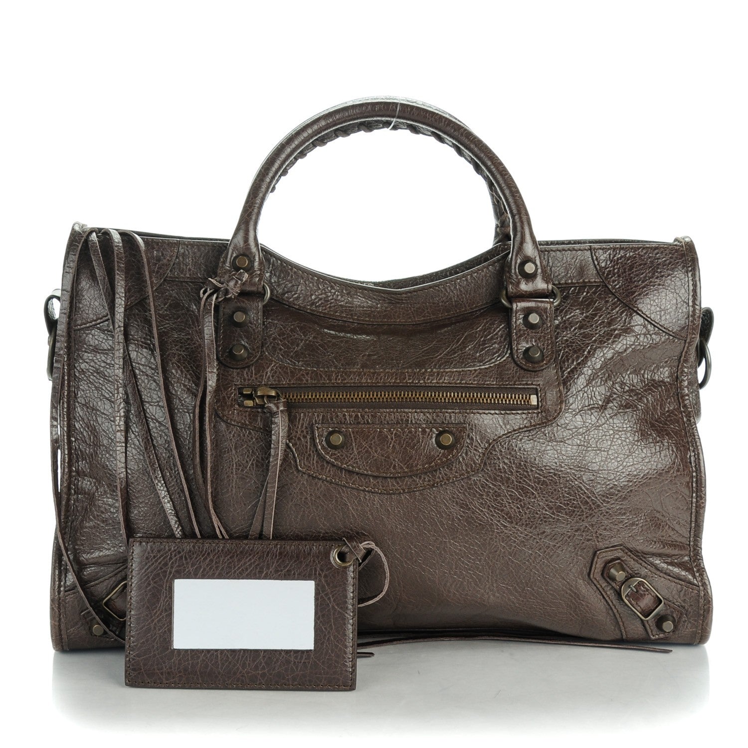 Balenciaga Agneau Classic Hardware City Charbon 1 of 8