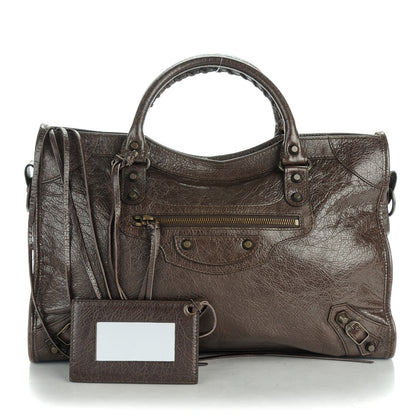 Balenciaga Agneau Classic Hardware City Charbon 1 of 8
