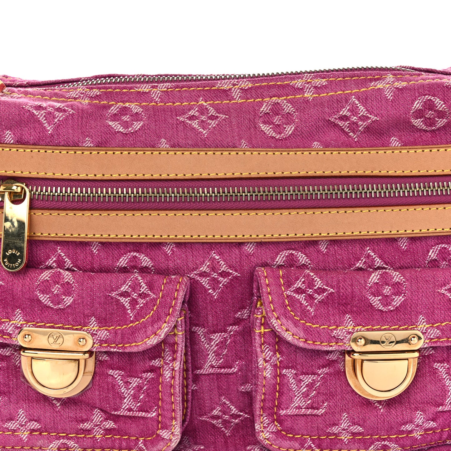 Denim Baggy PM Fuchsia