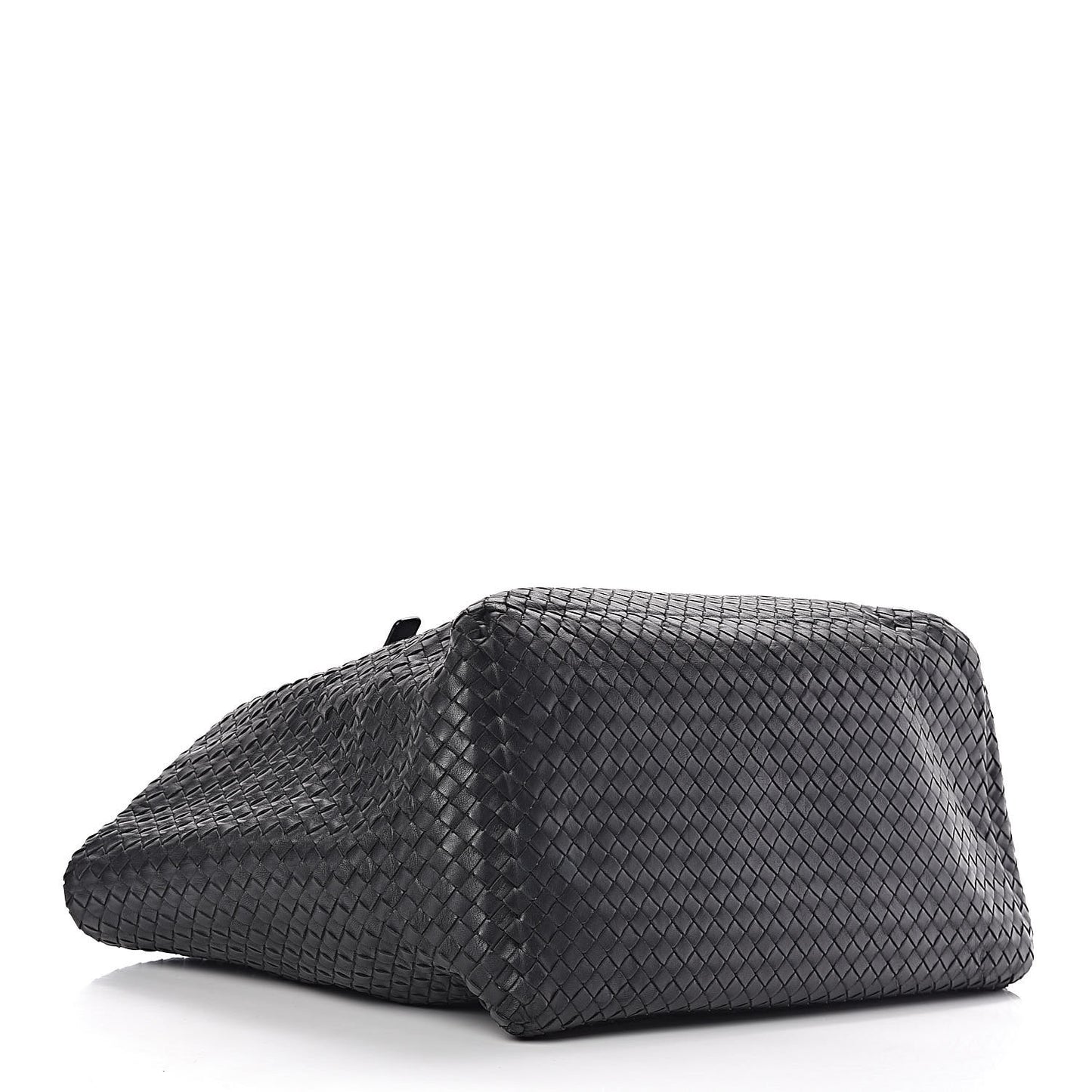 Nappa Intrecciato Large Seamless Tote Black