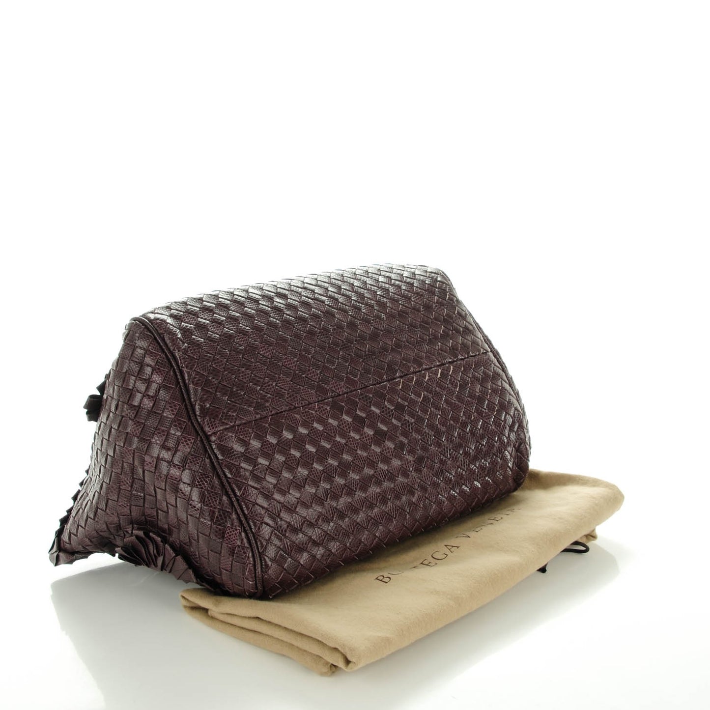 Intrecciato Karung Chantilly Bag Grape
