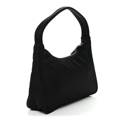Prada Tessuto Nylon Mini Re-Edition 2000 Bag Black 3 of 12