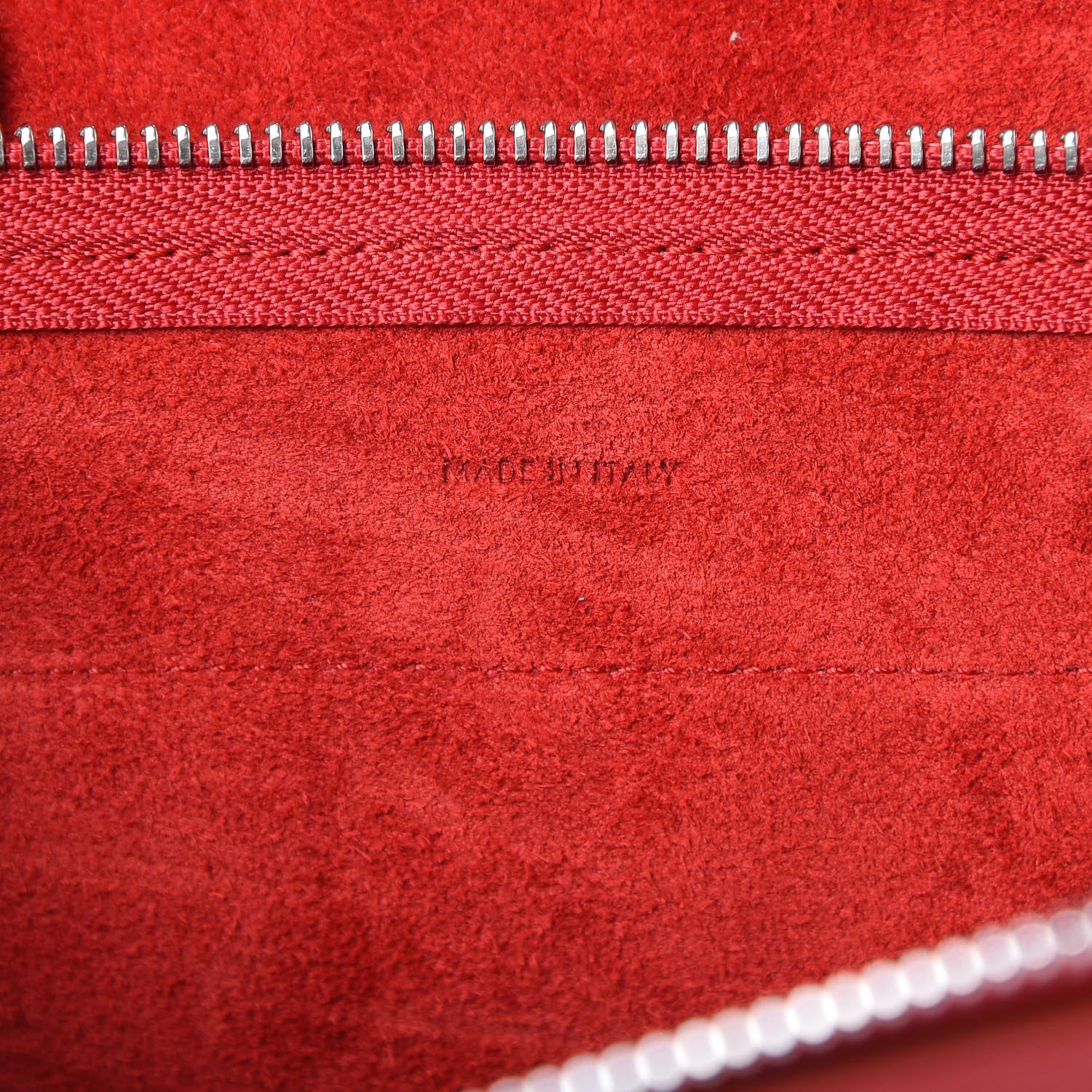 Celine Grained Calfskin Nano Belt Bag Coquelicot 6 of 9
