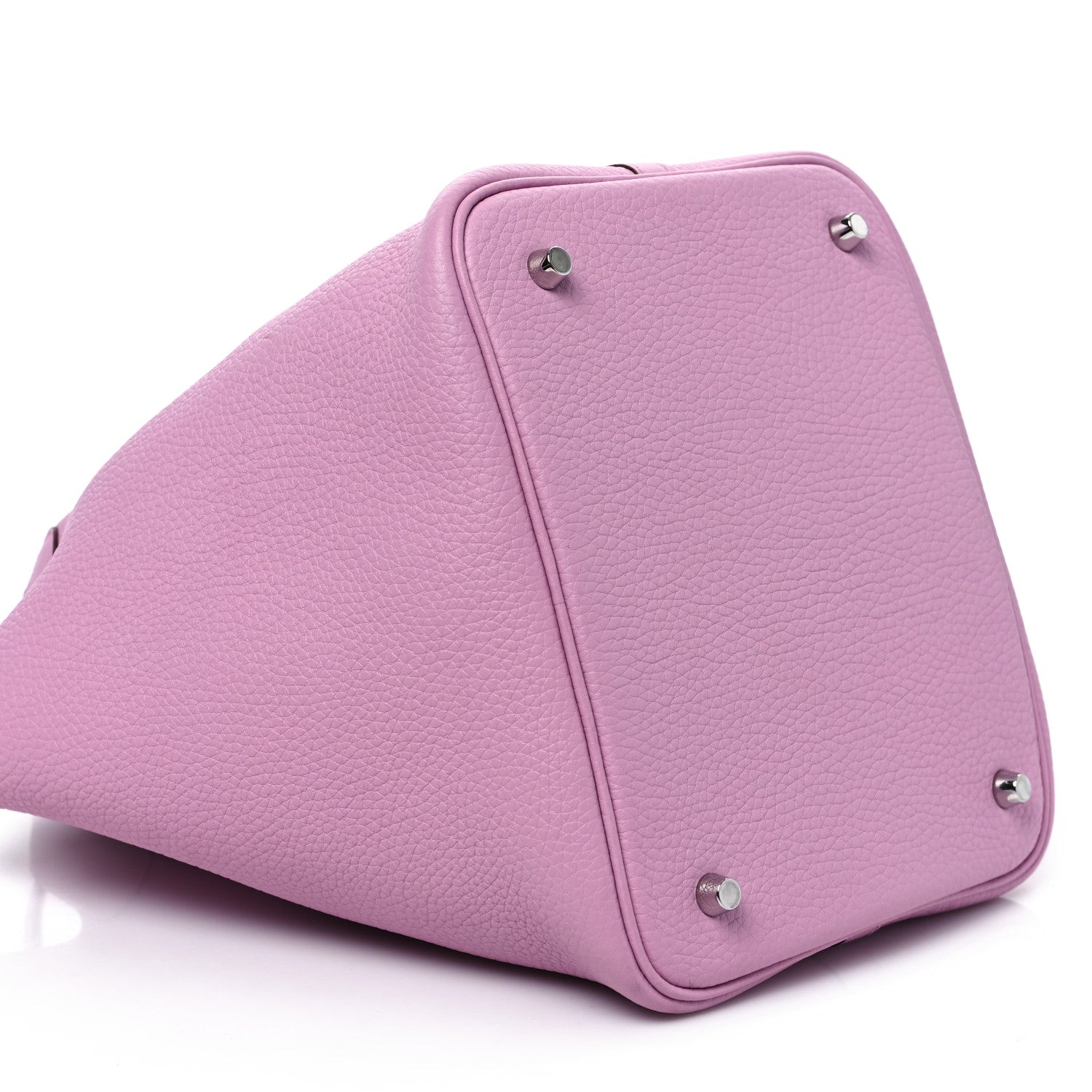 Hermes Taurillon Clemence Picotin Lock 22 MM Mauve Sylvestre 8 of 9