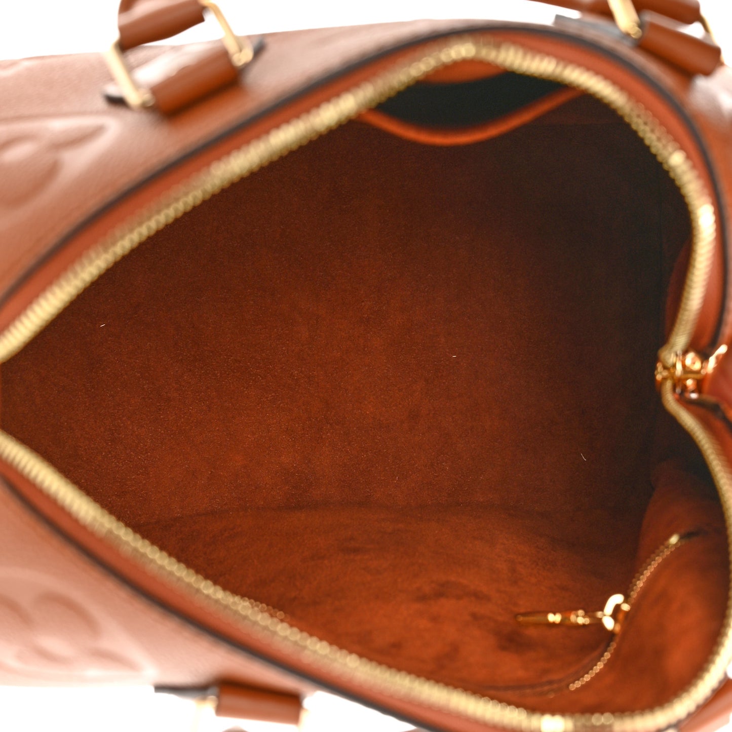 Empreinte Monogram Giant Speedy Bandouliere 25 Cognac