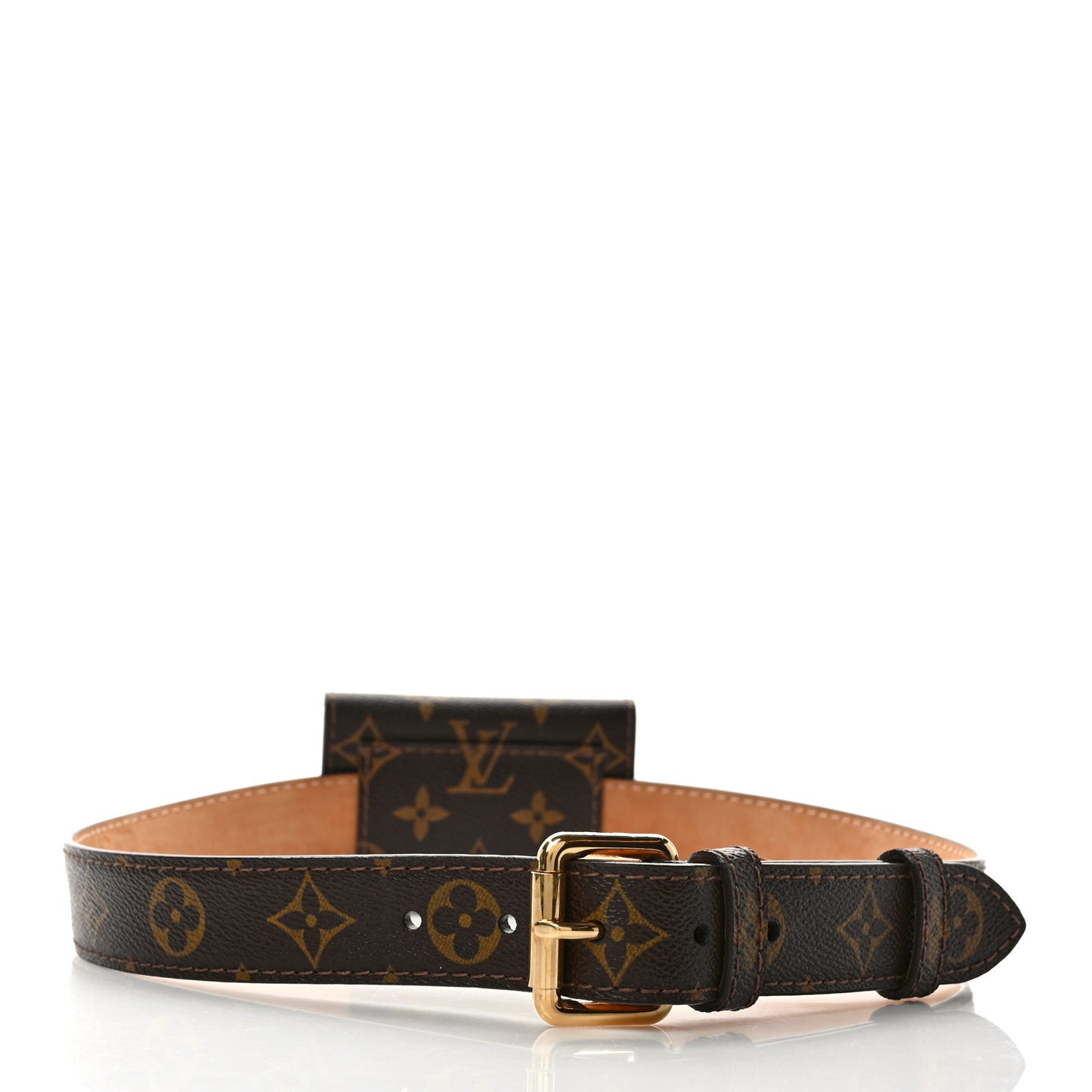 Monogram Ceinture Pochette Solo Belt 80 32