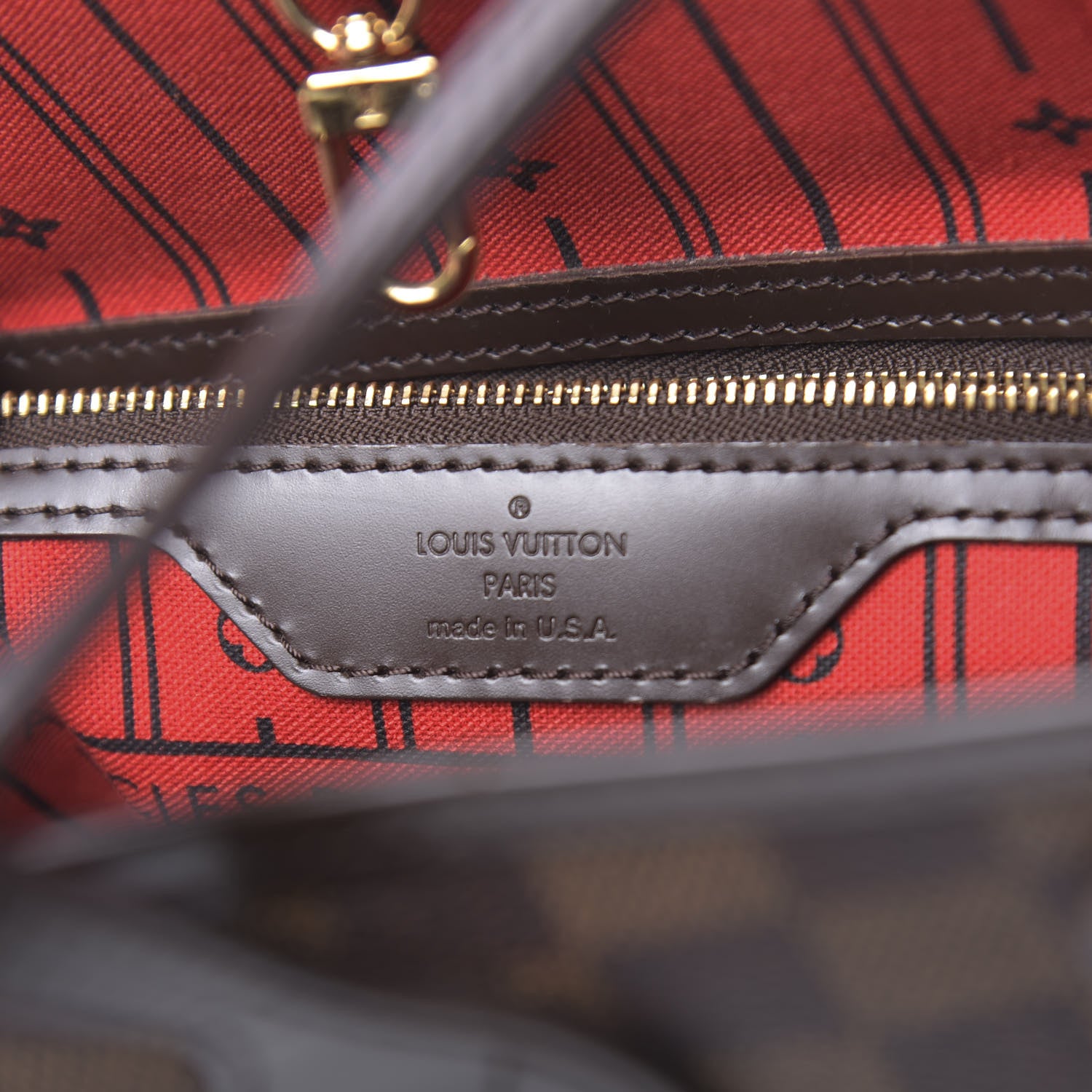 Louis Vuitton Damier Ebene Neverfull PM 6 of 13