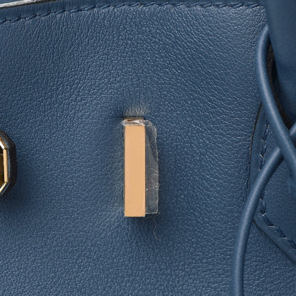 Hermes Swift Birkin 25 Bleu Agate 30 of 33