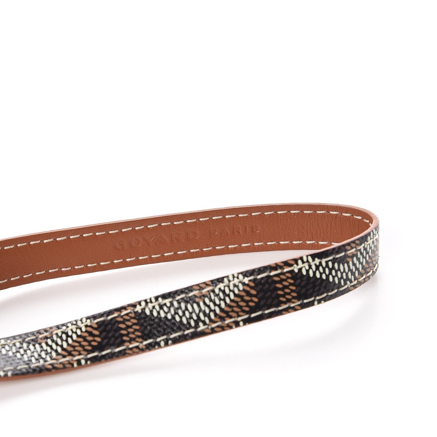 Goyard Goyardine Sesame Key Holder Black Gold 3 of 4