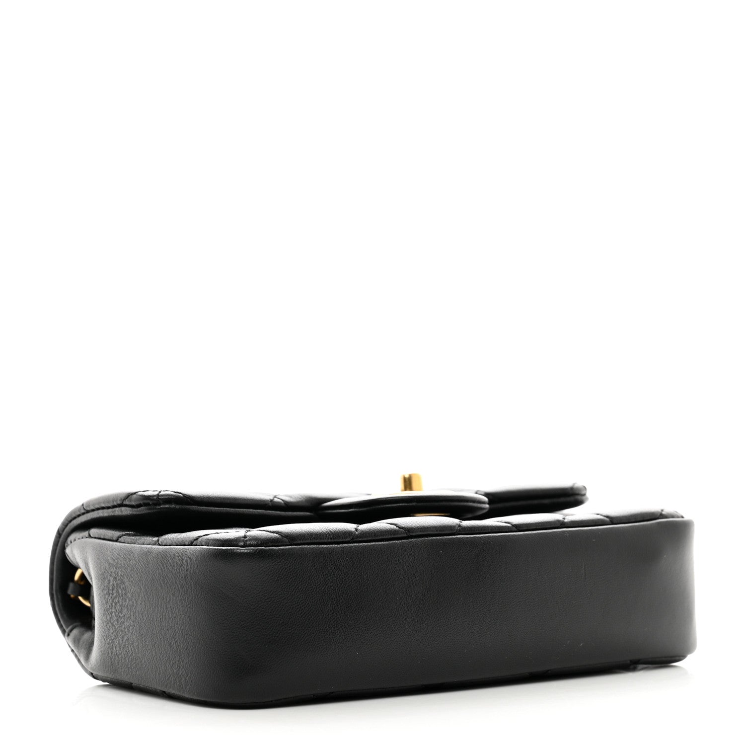 Chanel Lambskin Quilted Mini Heart Charms Flap Black 4 of 10