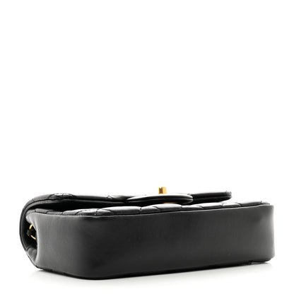 Chanel Lambskin Quilted Mini Heart Charms Flap Black 4 of 10