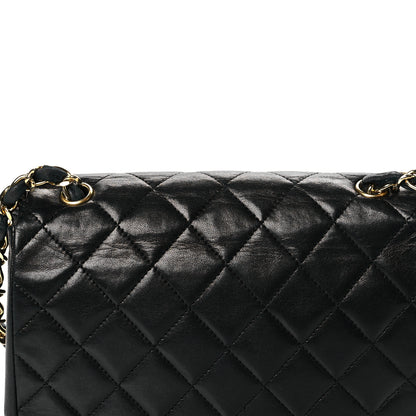 Chanel Lambskin Quilted Mini Flap Black 7 of 11