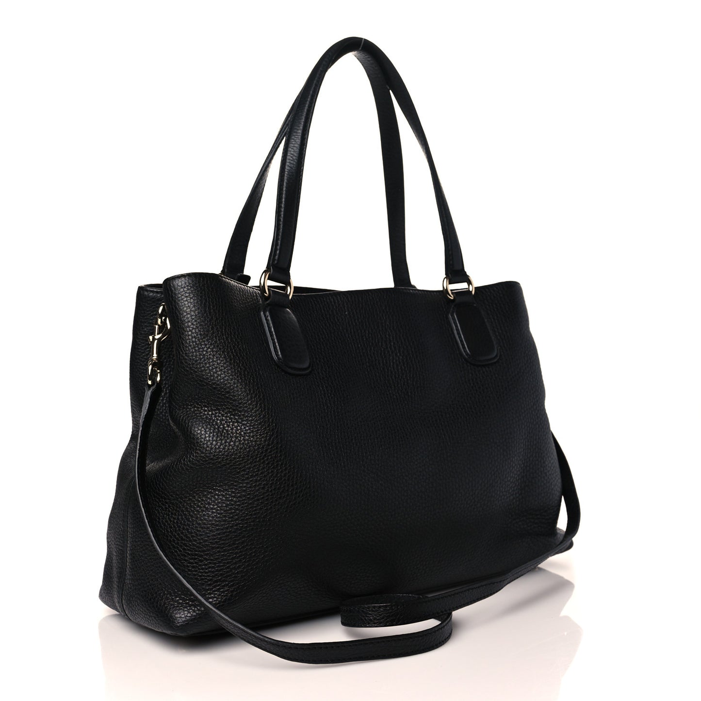 Cellarius Calfskin Medium Soho Working Tote Black