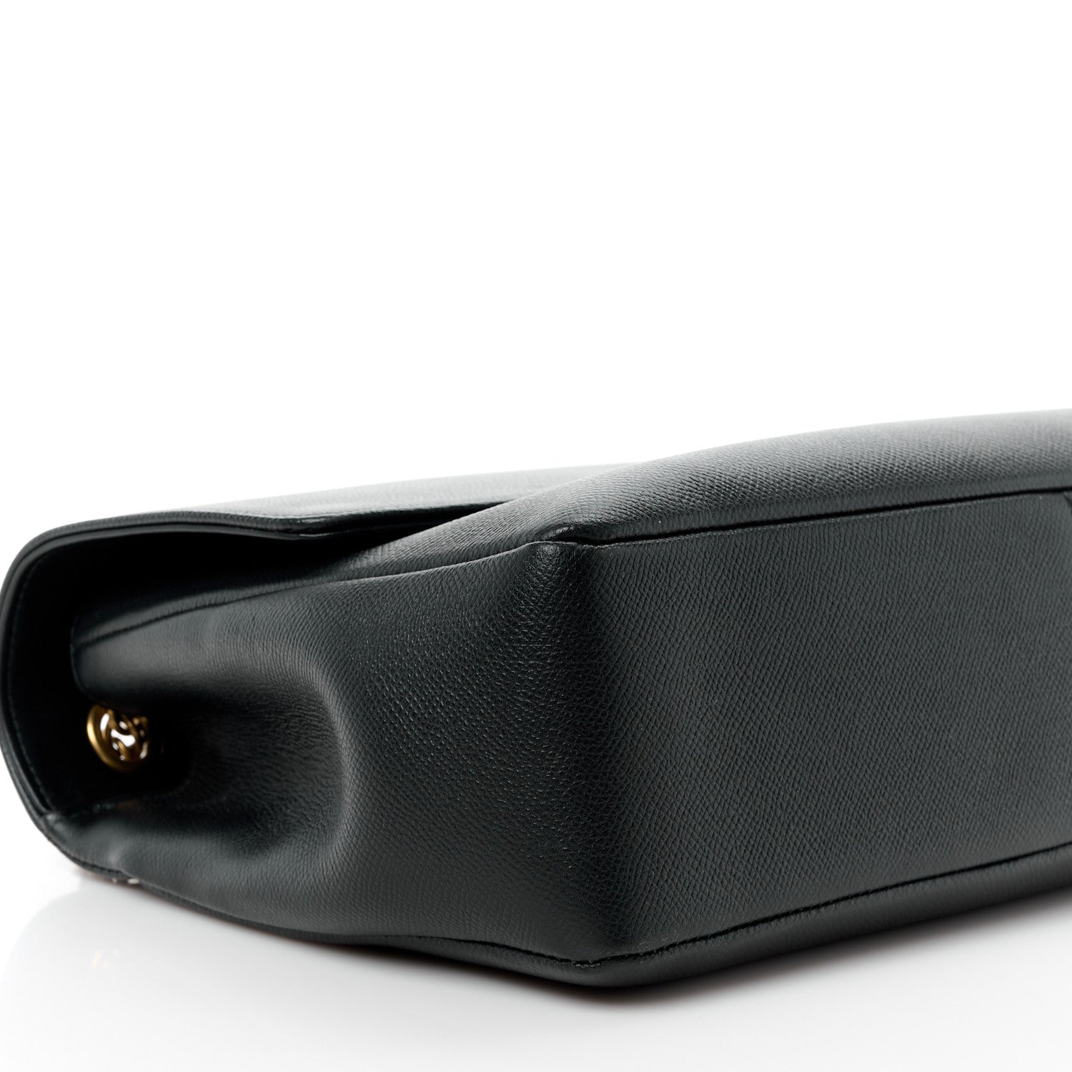 Balenciaga Grained Calfskin BB Round Shoulder Bag Black 10 of 12