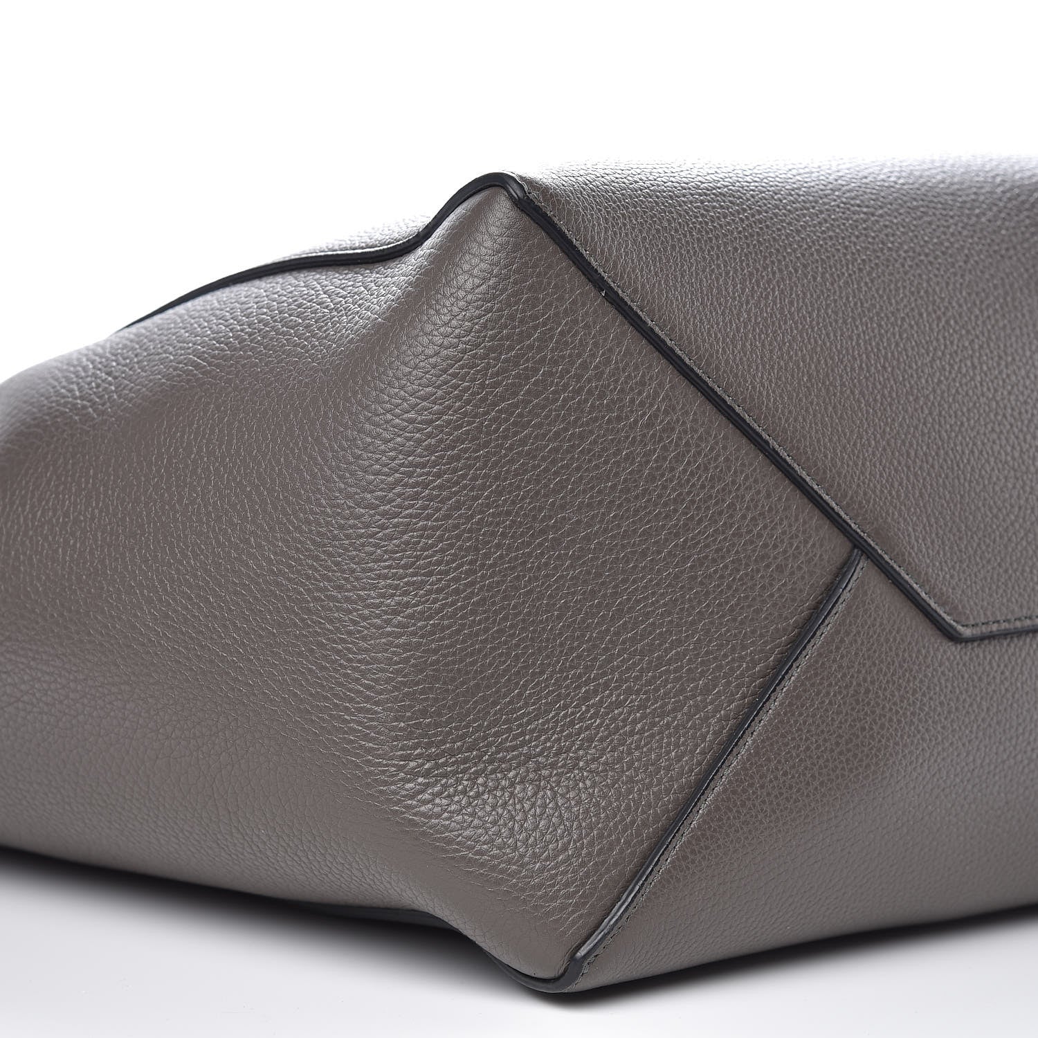 Celine Soft Grained Calfskin Small Belt Cabas Phantom Taupe 9 of 13