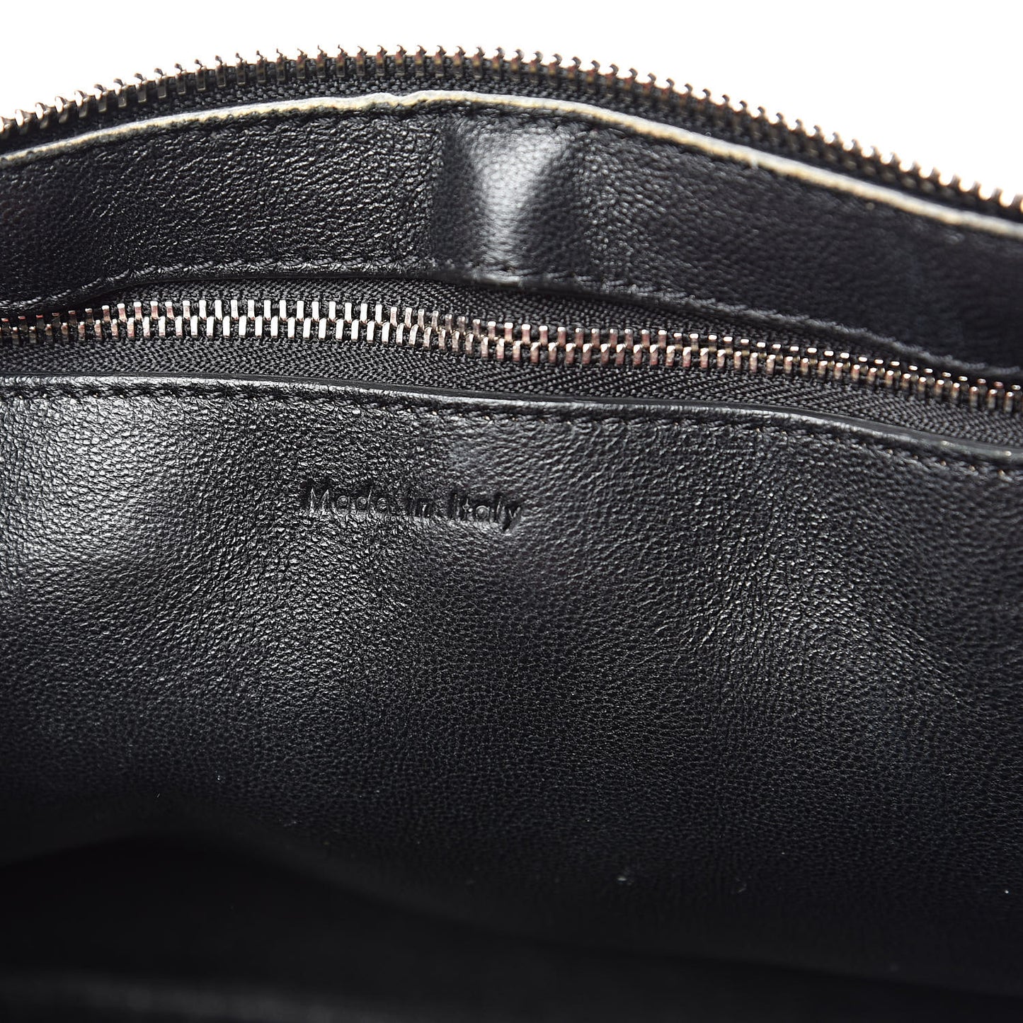 Drummed Calfskin Medium Edge Shoulder Bag Terracotta