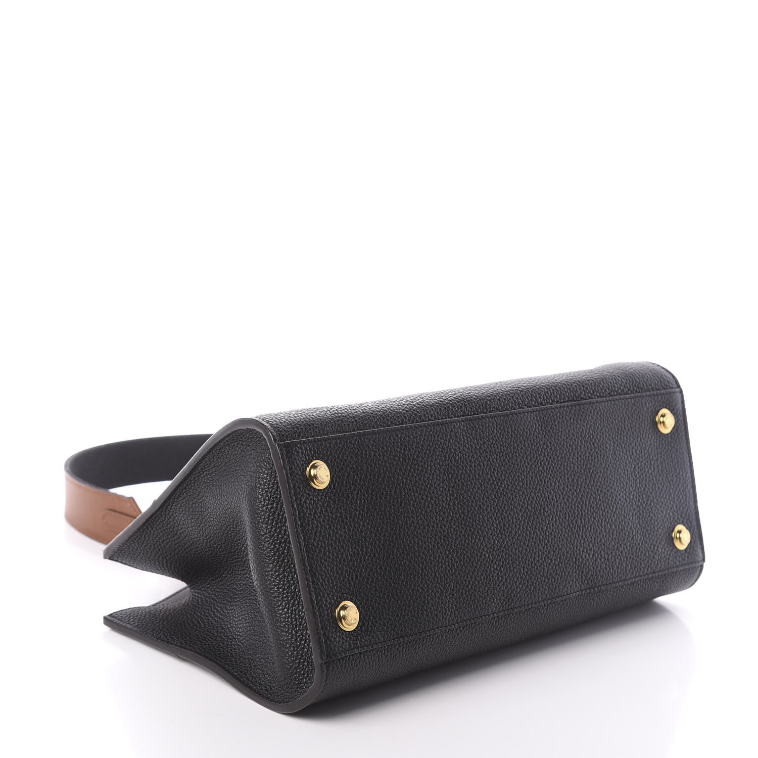 Louis Vuitton Calfskin City Steamer EW Black Gold 5 of 10