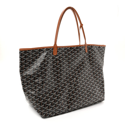 Goyard Goyardine Saint Louis GM Black Gold 4 of 11