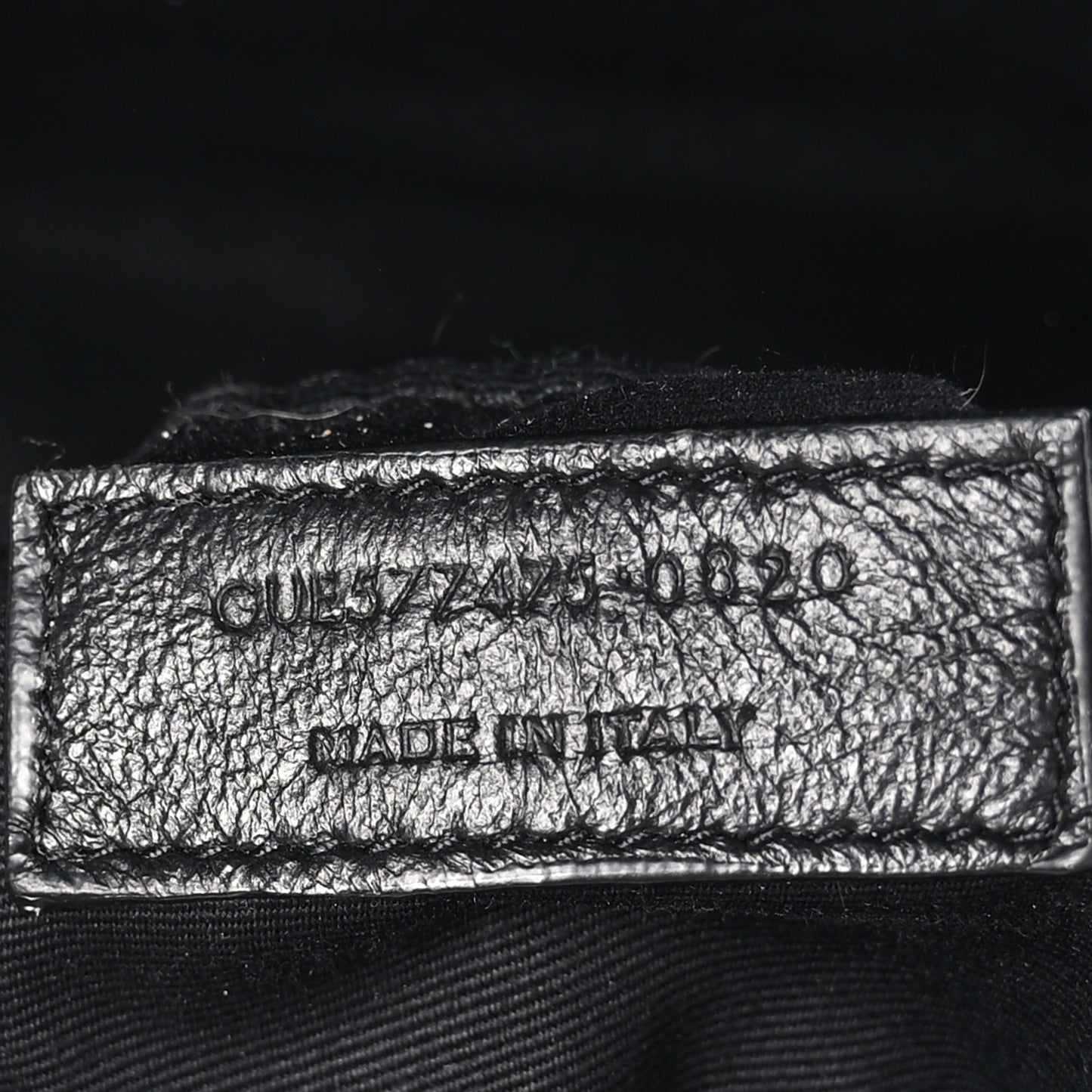 Lambskin Quilted Medium Loulou Puffer Monogram Chain Satchel Black