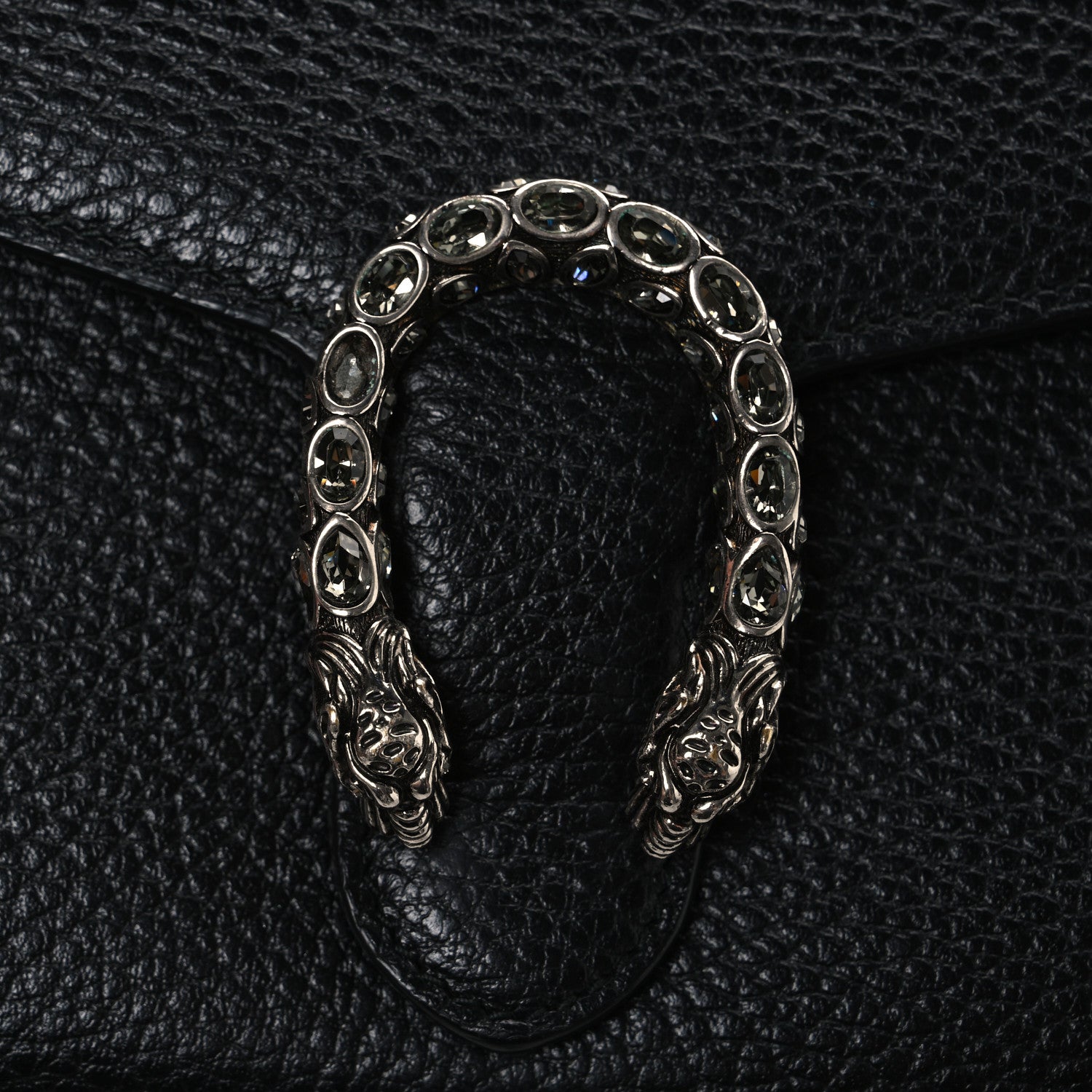 Gucci Calfskin Mini Dionysus Chain Wallet Black 11 of 11