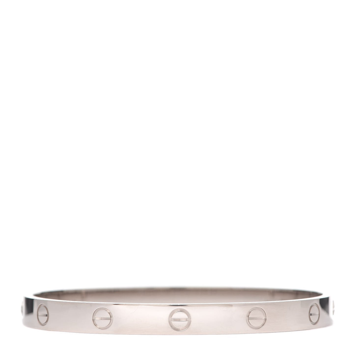 18K White Gold LOVE Bracelet 18