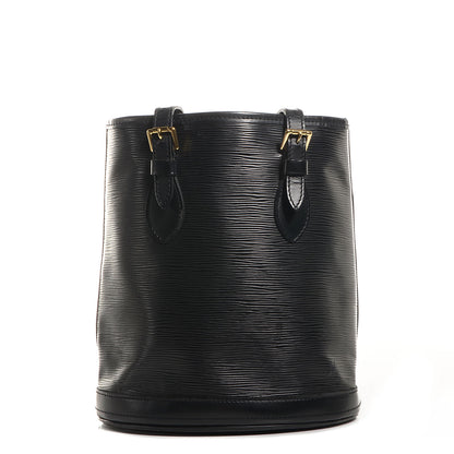 Louis Vuitton Epi Petit Bucket 23 Black 3 of 8