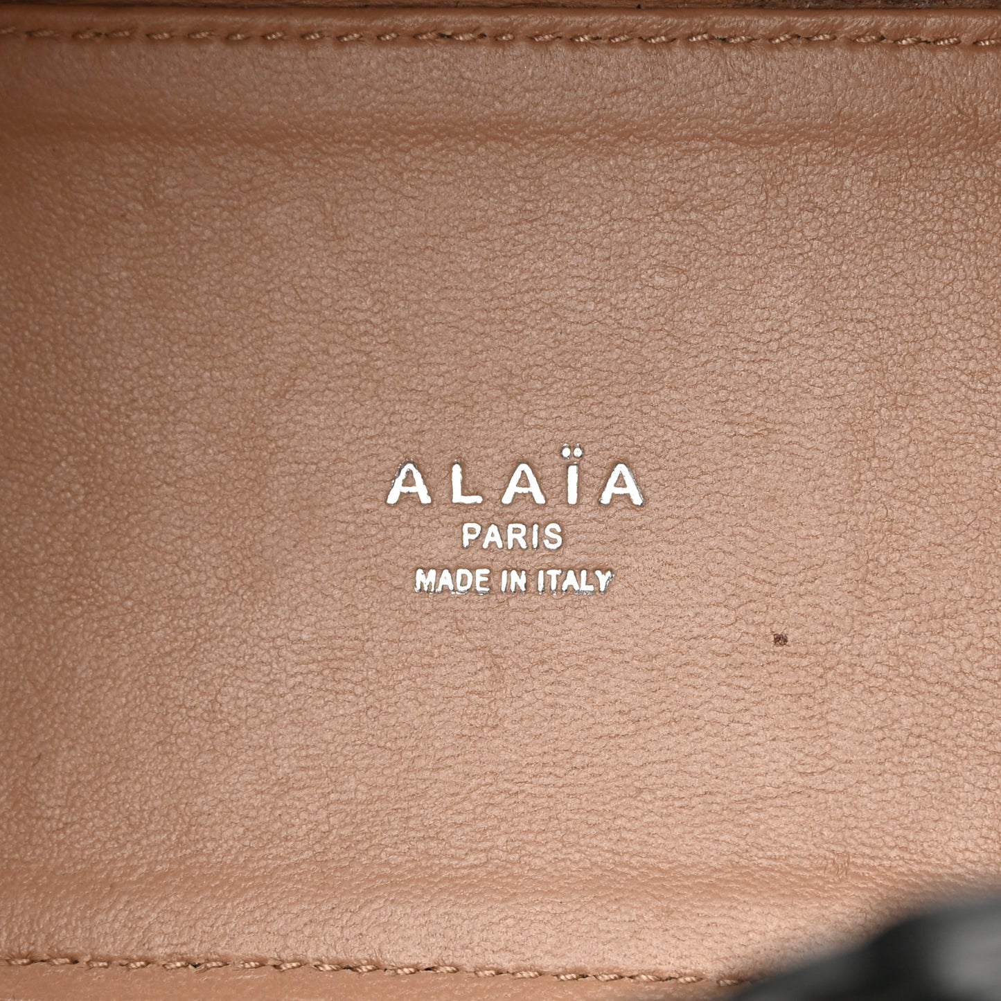Calfskin Vienne Wave Mina 16 Bag  Black