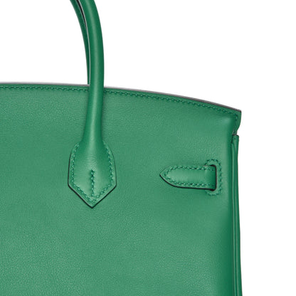 Hermes Swift Birkin 25 Vert Vertigo 7 of 35