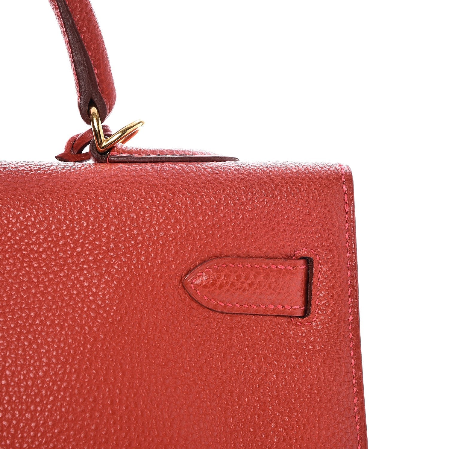 Hermes Togo Kelly Sellier 35 Rouge Garance 32 of 35