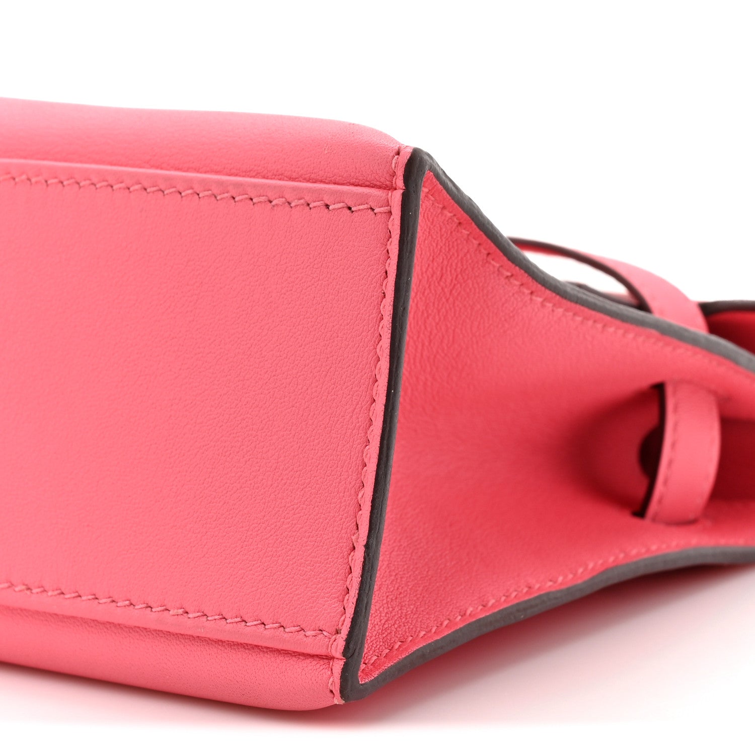 Hermes Swift Kelly Pochette Clutch Rose Azalee 8 of 9