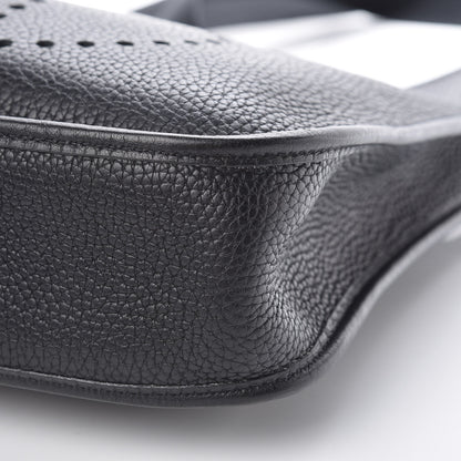 Hermes Taurillon Clemence Evelyne PM Black 9 of 9