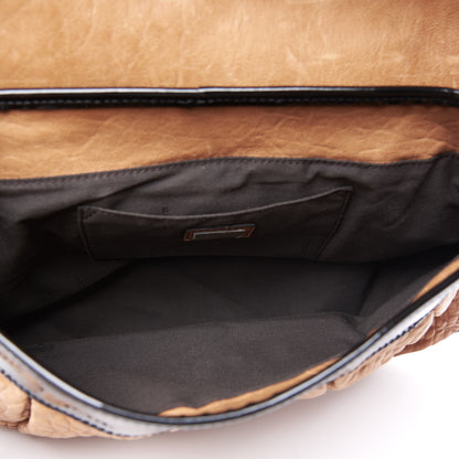 Fendi Nappa Patent B Bag Osso Black 4 of 12