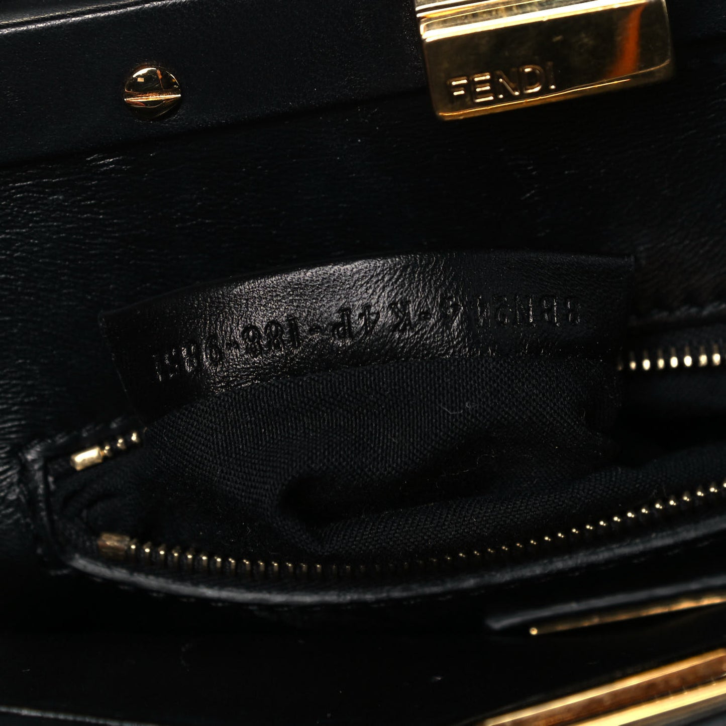 Nappa Mini Peekaboo Iconic Satchel Black