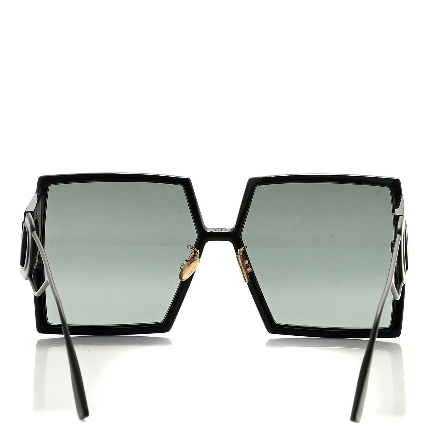 Square 30 Montaigne Sunglasses Black