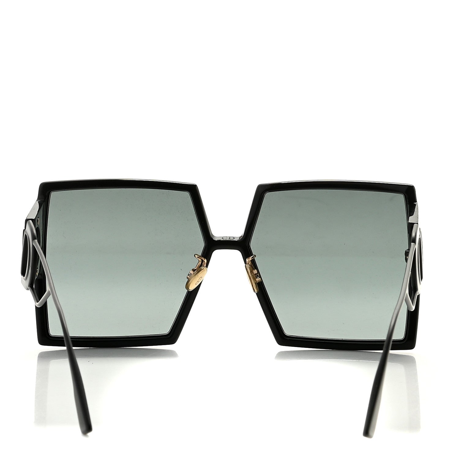Christian Dior Square 30 Montaigne Sunglasses Black 3 of 8