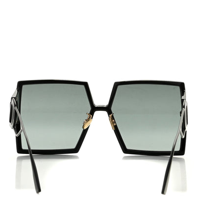 Christian Dior Square 30 Montaigne Sunglasses Black 3 of 8
