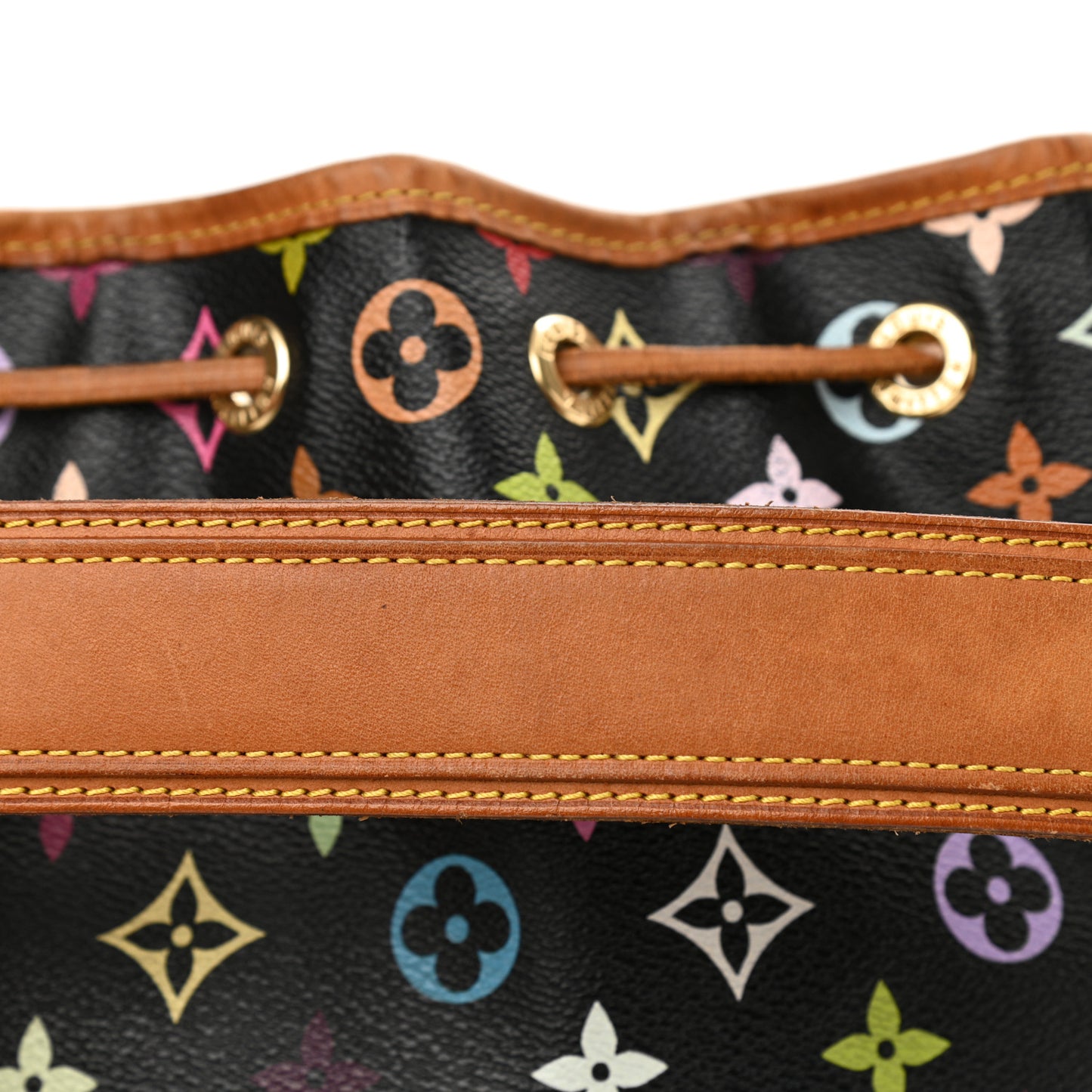 Monogram Multicolor Petit Noe Black