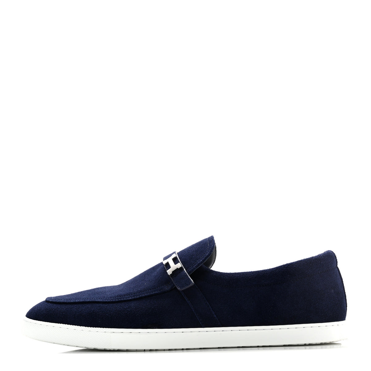 Suede Calfskin Mens Like Loafers 43 Marine