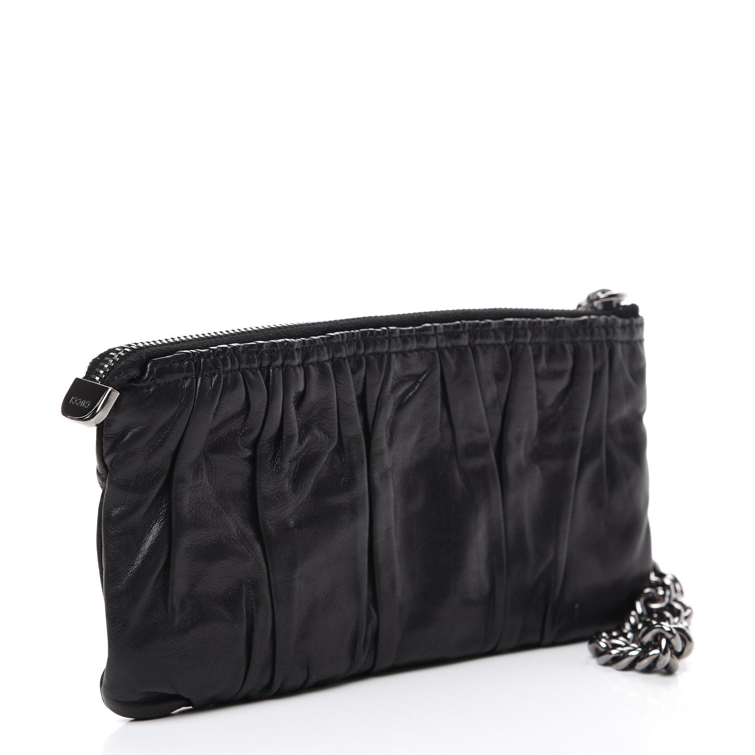 Gucci Calfskin Galaxy Wristlet Black 2 of 6