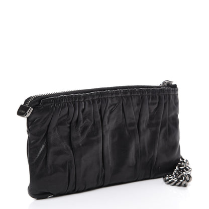 Gucci Calfskin Galaxy Wristlet Black 2 of 6
