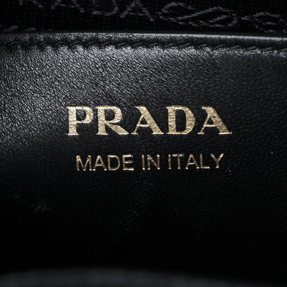 Prada Saffiano City Calfskin Medium Esplanade Tote Black 7 of 11