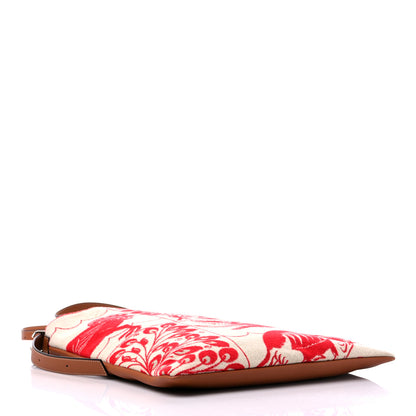 Loewe X William De Morgan Canvas Calfskin Tiles Vertical Tote Multicolor 4 of 11