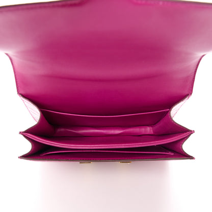 Hermes Shiny Alligator Constance 18 Rose Scheherazade 5 of 12