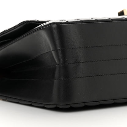 Chanel Aged Calfskin Chevron Quilted 2.55 Reissue 226 Flap Black 9 of 14