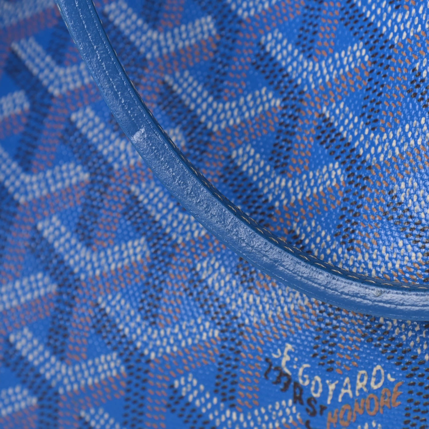 Goyard Goyardine Artois MM Blue 16 of 17