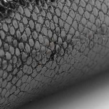Stella McCartney Metallic Snake Print Small Falabella Tote Ruthenium 10 of 10