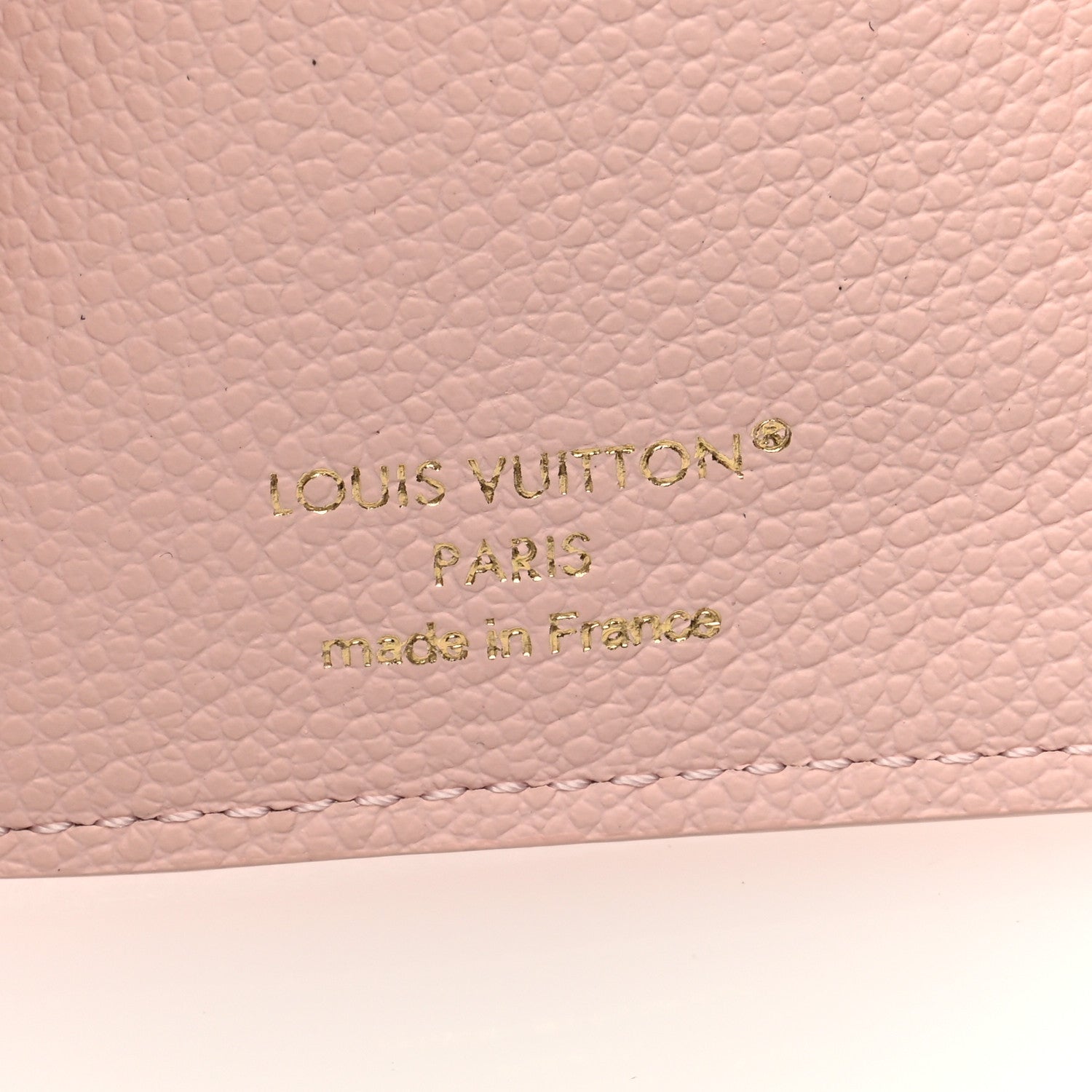 Louis Vuitton Empreinte Monogram Giant Victorine Wallet Rose Trianon Creme 6 of 6