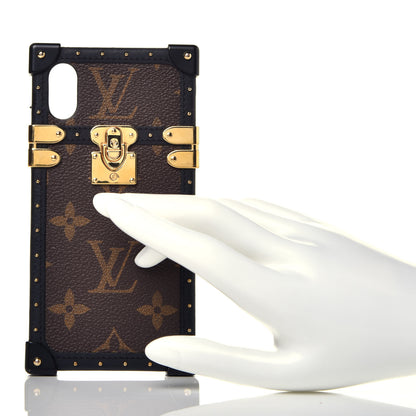 Louis Vuitton Monogram Eye-Trunk iPhone X/XS Case 2 of 8